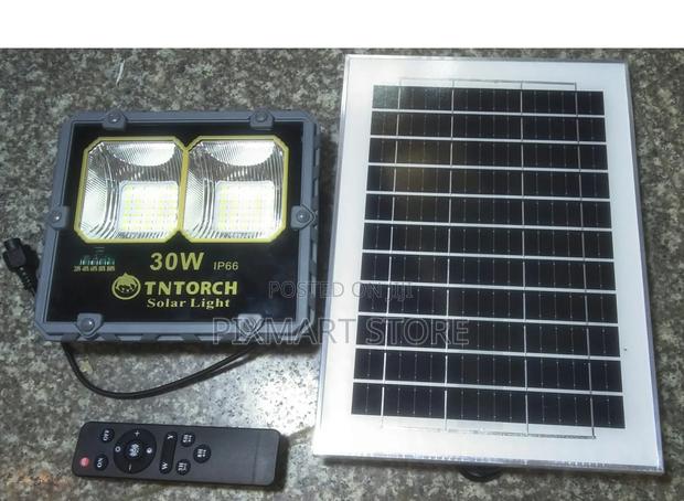 TNT Torch 30w Solar Flood Light Outdoor Security Lamp - main view