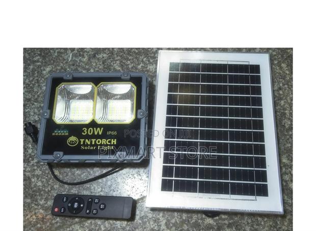 TNT Torch 30w Solar Light With Sensor Remote Control