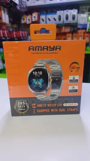Amaya Asw‐50 Touch Smartwatch – Work, Track, Connect
