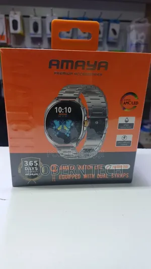 Amaya Asw‐50 Touch Smartwatch – Work, Track, Connect