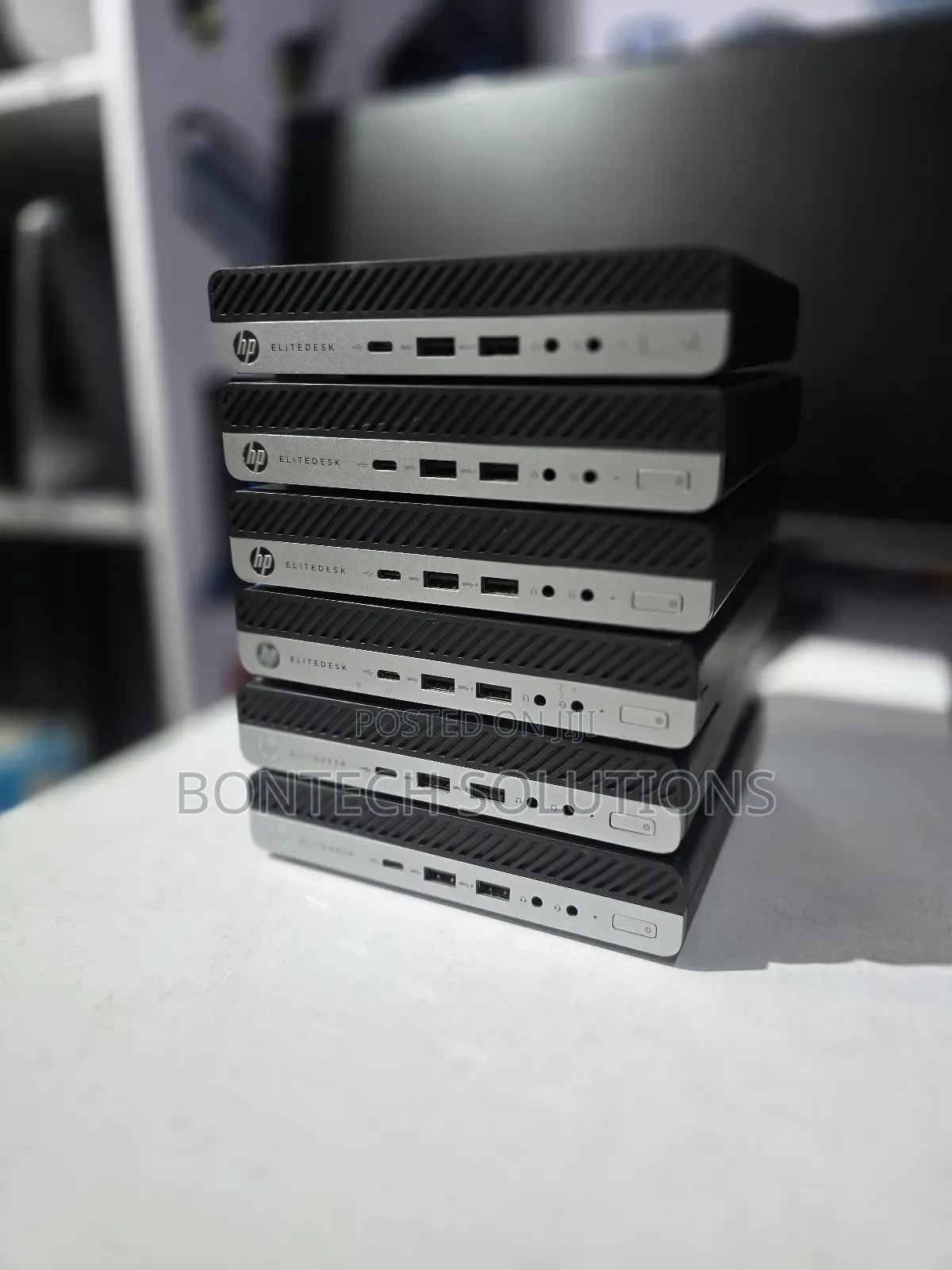 Desktop Computer HP EliteDesk 800 G3 8GB Intel Core i7 SSD 256GB