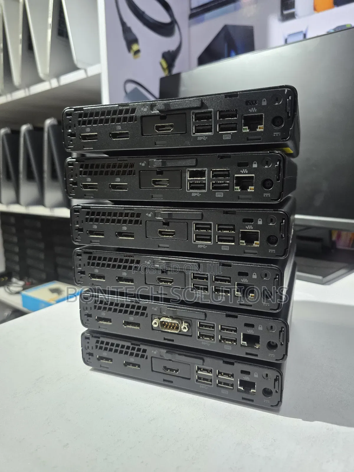 Desktop Computer HP EliteDesk 800 G3 8GB Intel Core i7 SSD 256GB
