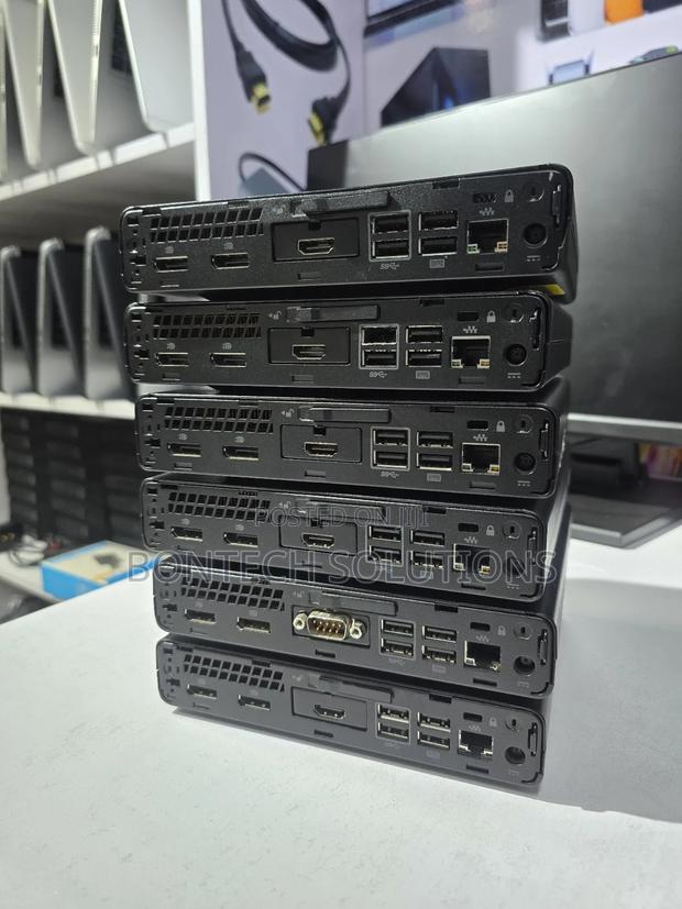 Desktop Computer HP EliteDesk 800 G3 8GB Intel Core i7 SSD 256GB - thumbnail 3
