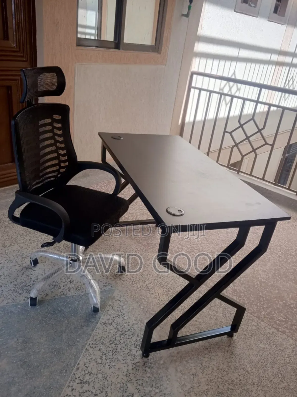 Chair and Table 