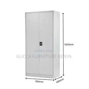 Full Steel 2-Door Document Display Cabinet