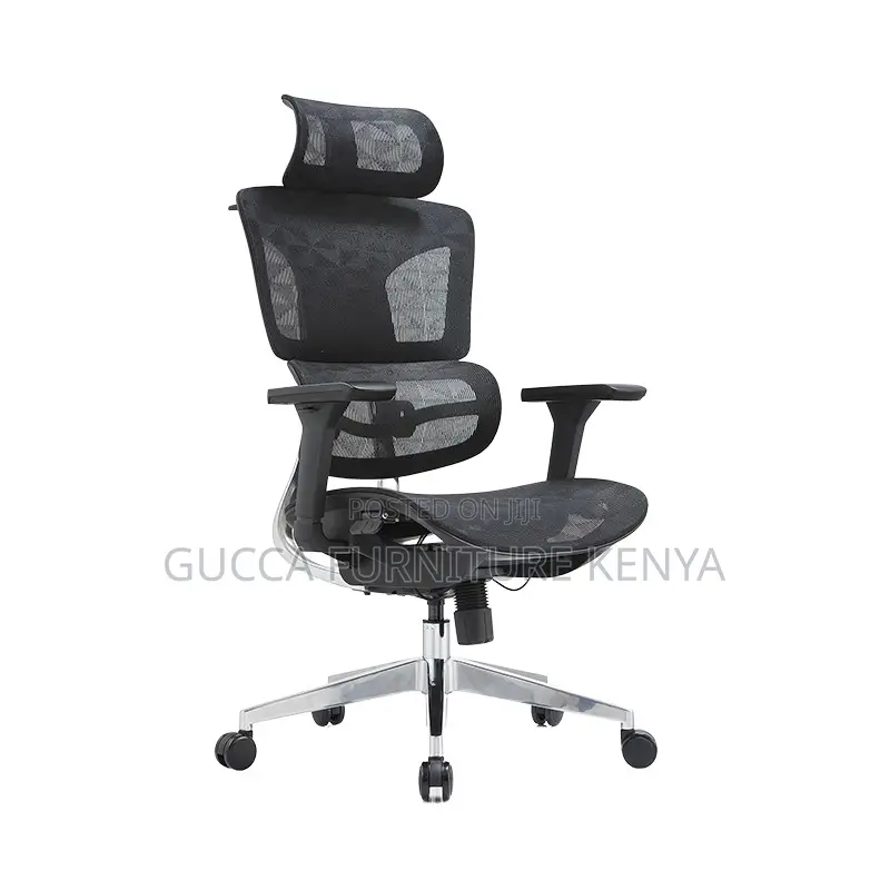 Full Mesh Orthopedic Reclining Seat With Footrest