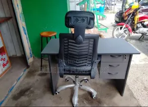 Compact Office Gray With Office Swivel Headrest Chair