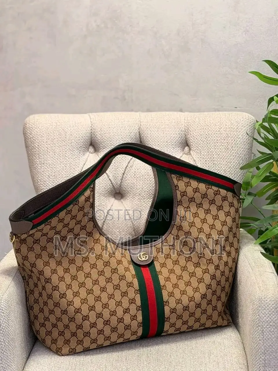 Gucci Giglio Large Tote Bag
