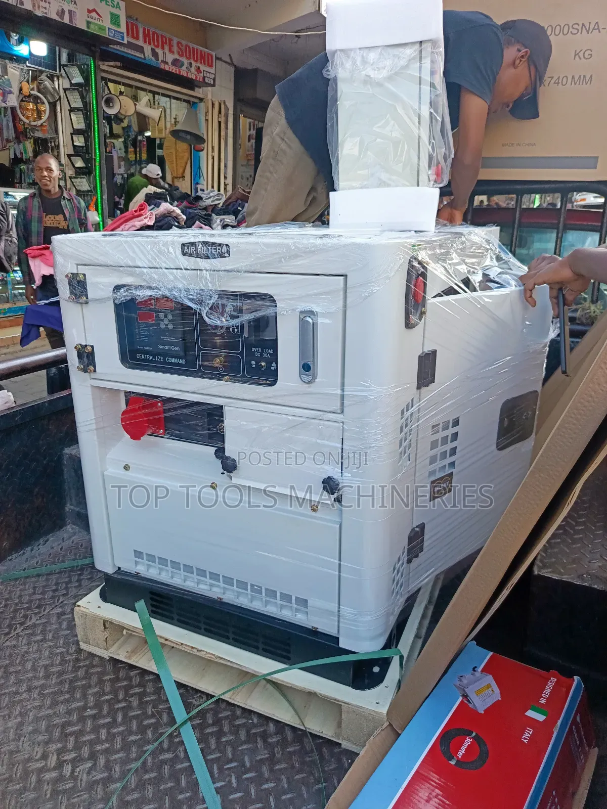 Hisaki Japan 25kva Three Phase Diesel Silent Generator
