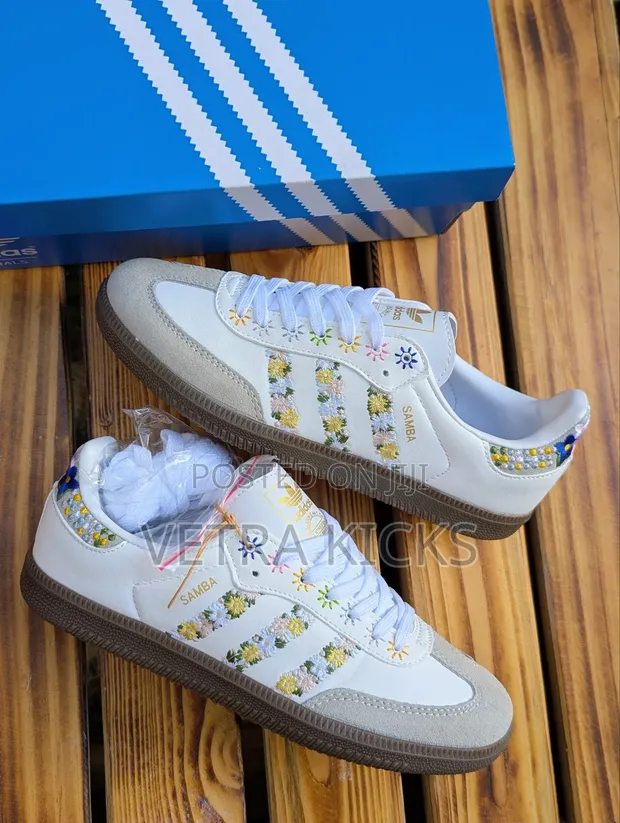 Adidas Samba Floral Sneakers for sale - Vetra Kicks  Price: KSh 3,000 on  Jiji.co.ke [Nairobi Central]