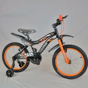 Sporty Orange Swing Kids Bicycle - 5 to 7 Years Old