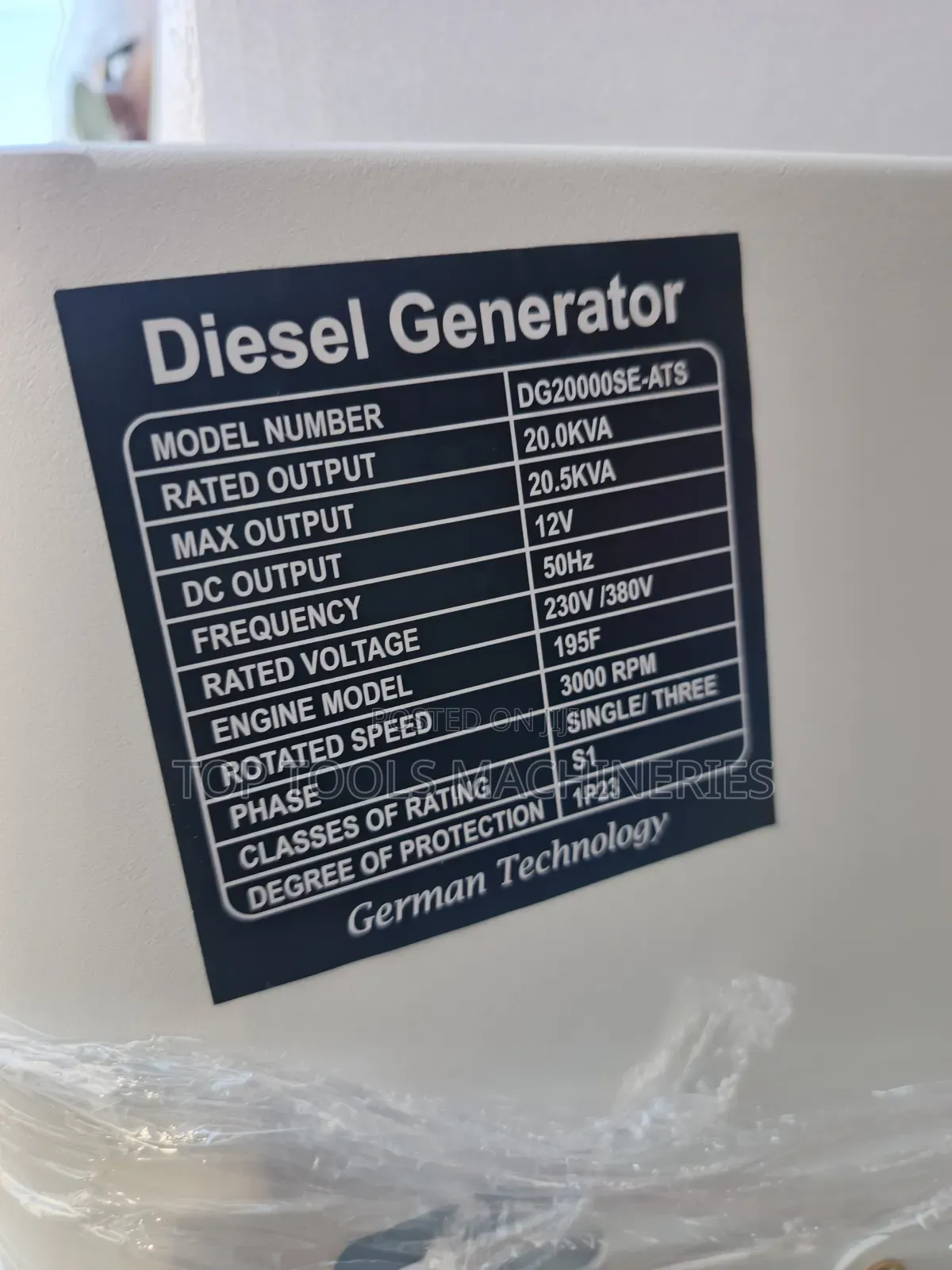 Hisaki Japan 20kva Three Phase Diesel Silent Generator With Ats