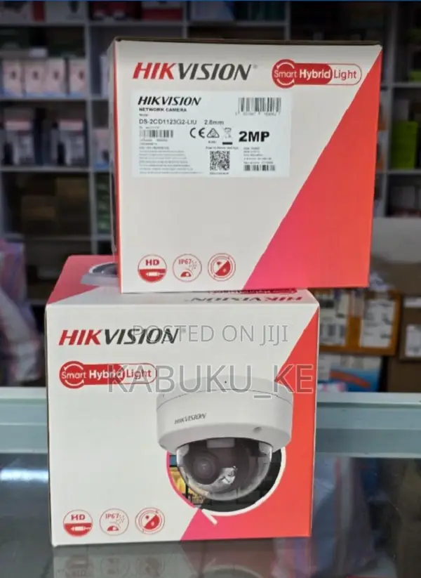Ip 2mp Smart Hybrid Light Fixed Dome Network Camera