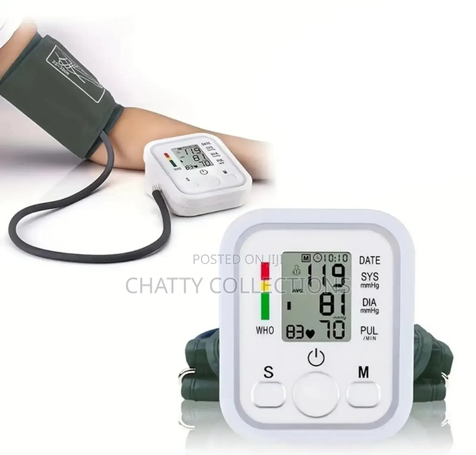 Automatic Digital Arm Blood Pressure Monitor