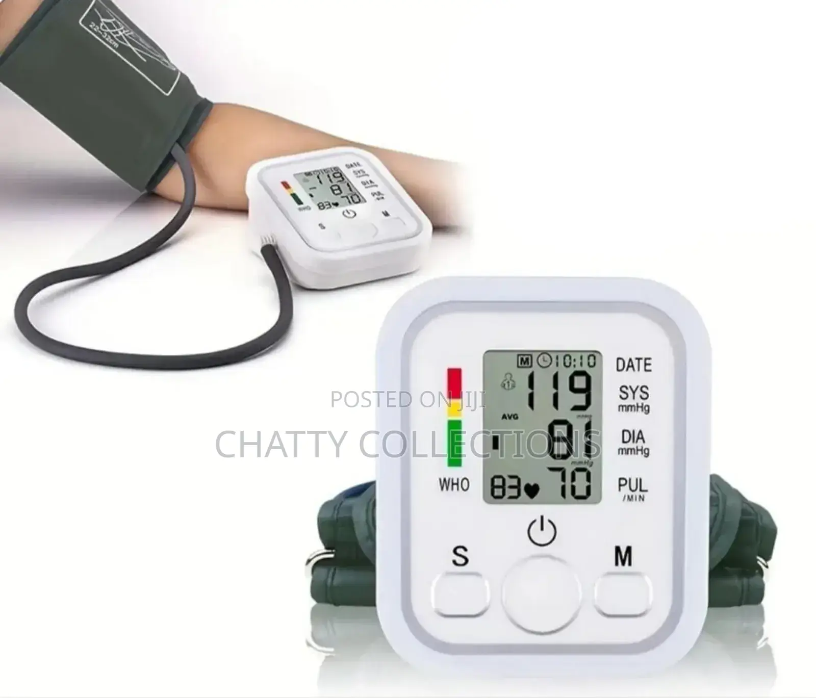 Automatic Digital Arm Blood Pressure Monitor