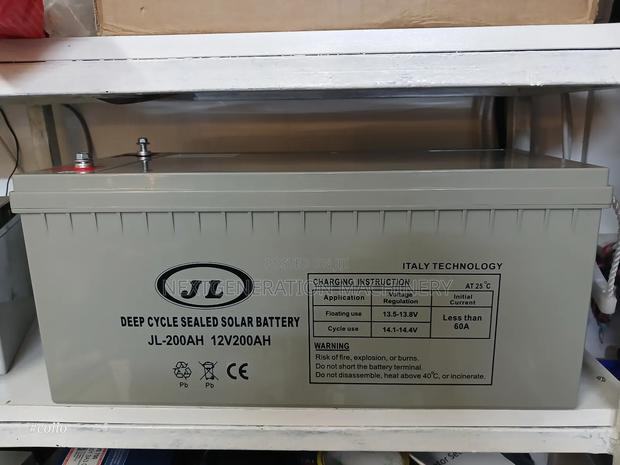 Jl Deep Cycle Sealed Solar Battery
