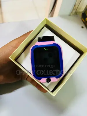 Girls Pink Kids Smart Watch With Sim Slot