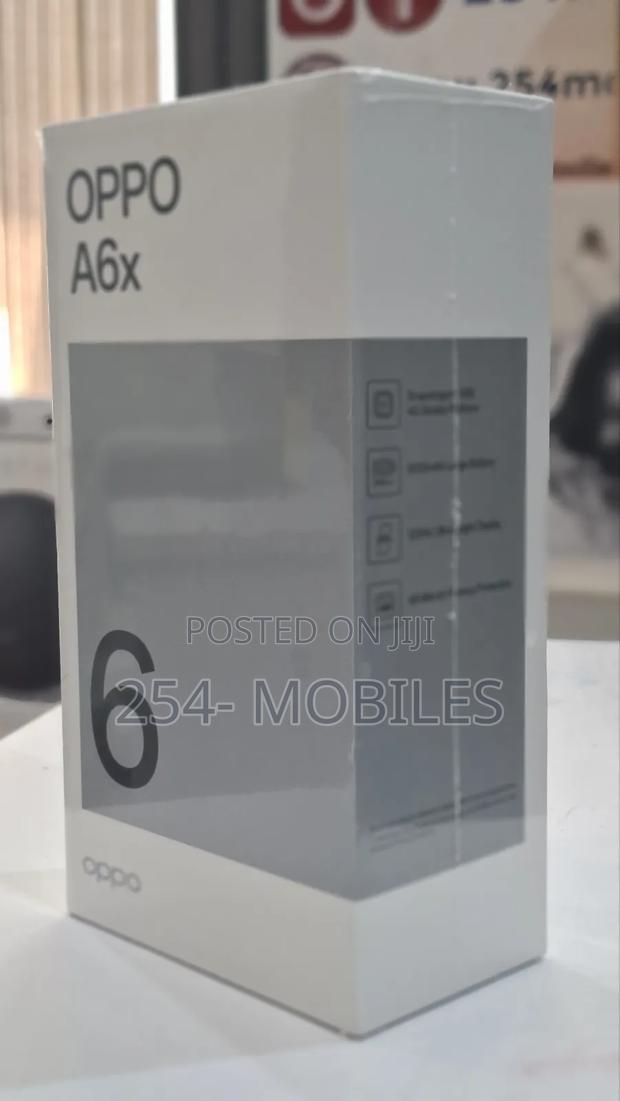 New Oppo A6x 256 GB Black - thumbnail 3