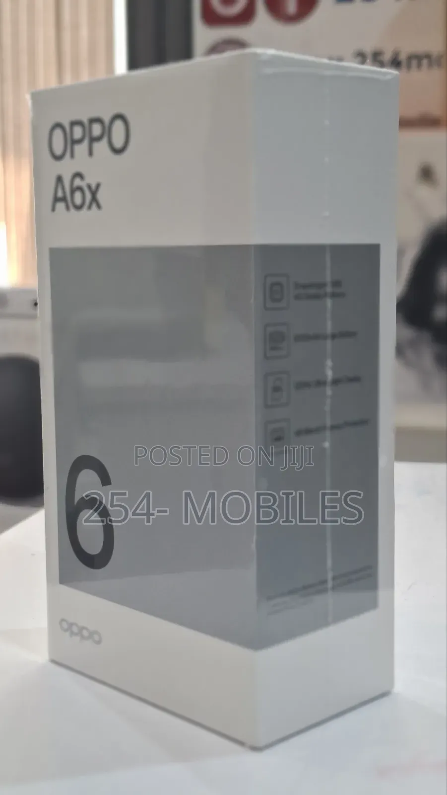 New Oppo A6x 256 GB Black