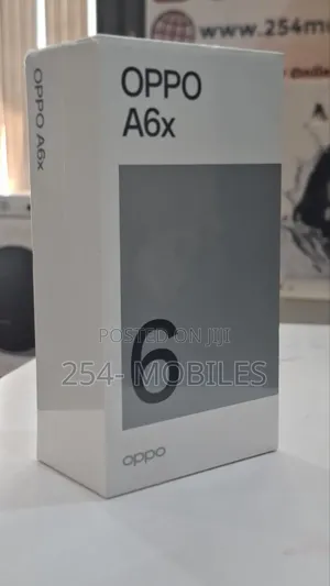 New Oppo A6x 256 GB Black