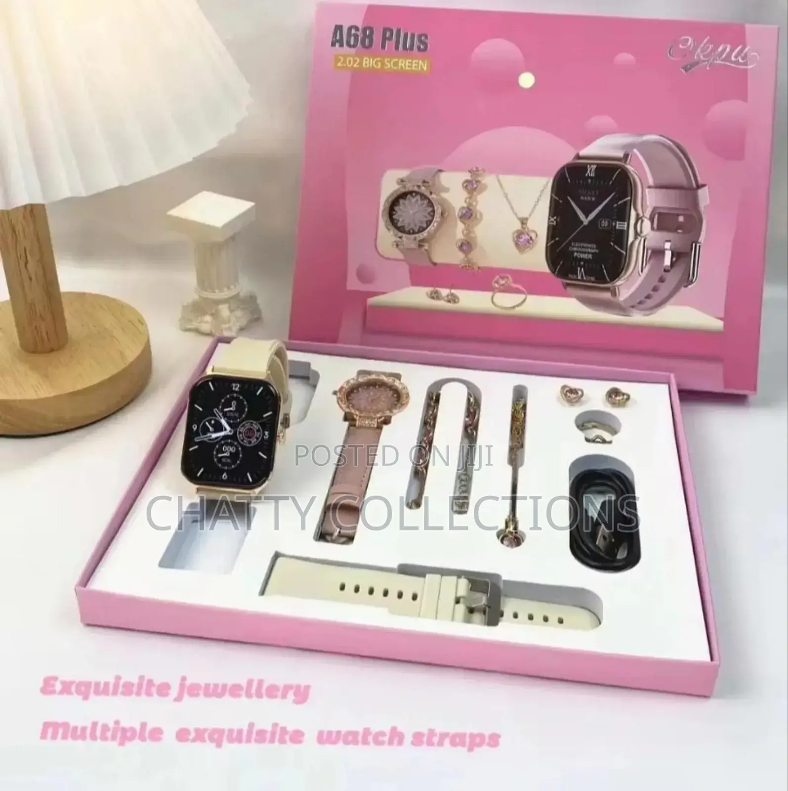 A58 7 in 1 Smart Watch