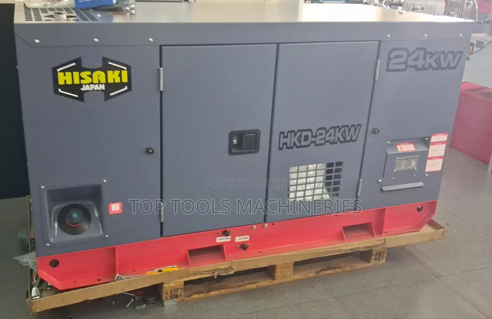 Hisaki Japan 30kva/24kw Diesel Silent Generator Water Cool
