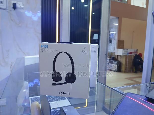 Logitech H151 Stereo Headset-Noise Canceling Microphone - thumbnail 3