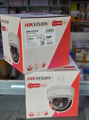 Hikvision 2 Mp Dome Smart Hybrid Light Ip Camera With Mic