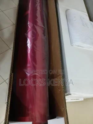 Metallic Red Car Film Wrap