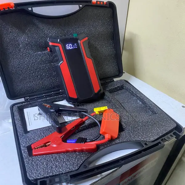 . Car Jump Starter Kit – Portable Power Bank for Emergencies