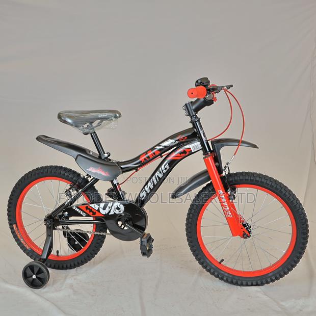 Premium Red Swing Children's Bicycle-Size 18