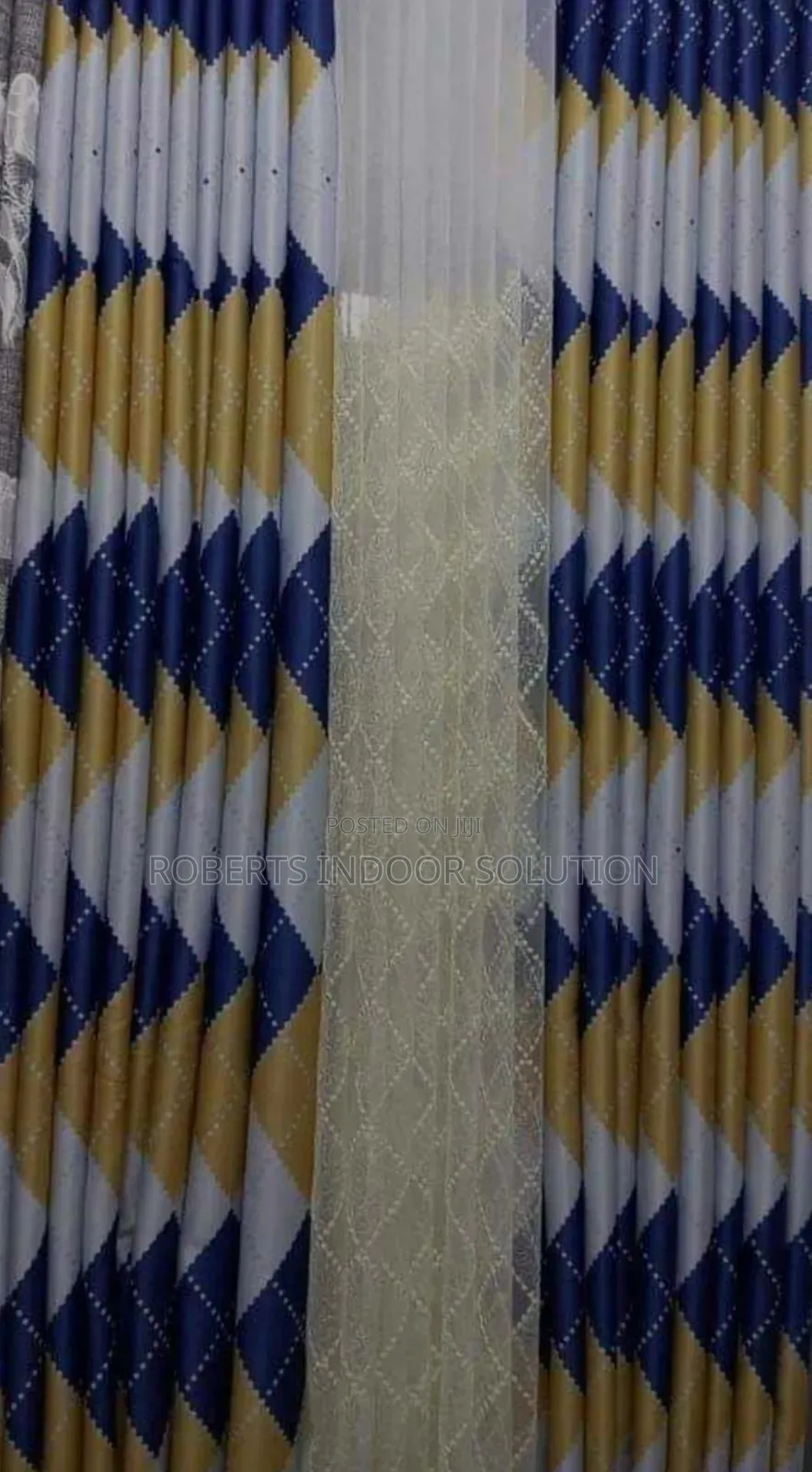Patterned Curtains and Sheer Drapes