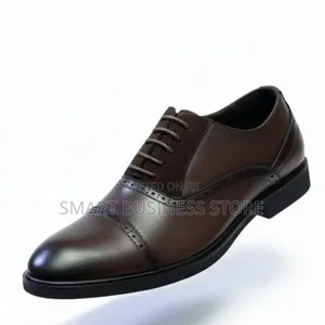 Brown Leather Official Shoes Sizes 40-45