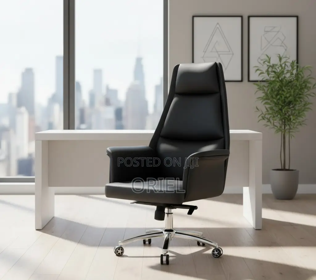 High-Back Office Chair : Office Directors Executive Ergonomic Chair