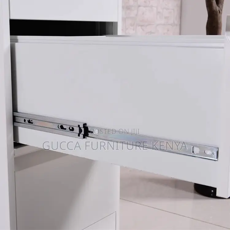 4-Drawers Space-Saving Metallic Locker Cabinet