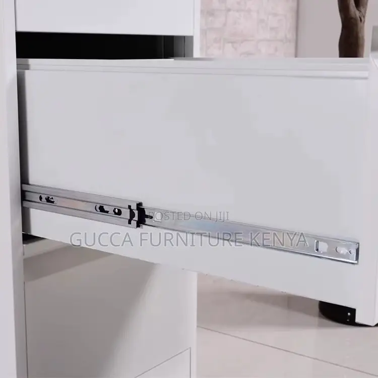 4-Drawers Space-Saving Metallic Locker Cabinet
