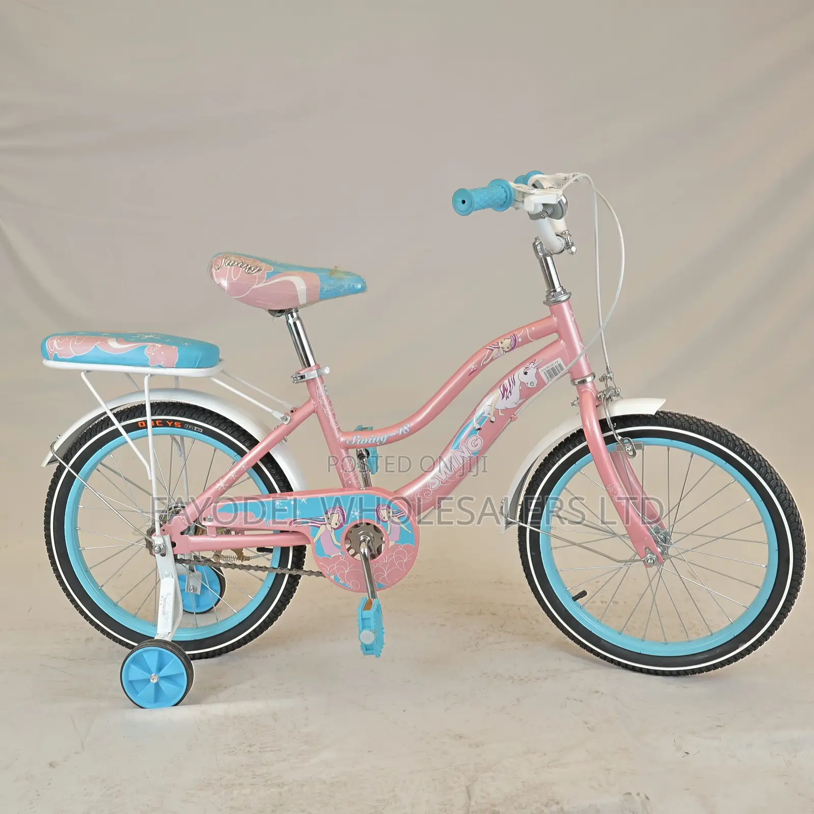 Sporty Pink Swing Children’S Bicycle - 5 to 7 Year Olds