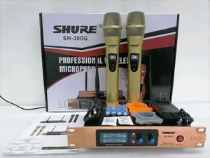 Shure Sh300g Digital Professional Uhf Original Wireless Microphone