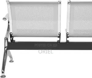 Office Bench : Stainless Steel Office 2-Seater Bench