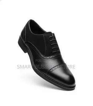 Black Leather Official Shoes for Men Sizes 40-45
