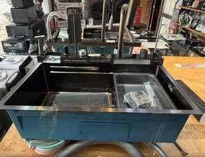 Modern Kitchen Sink With Phone Holder Accessories – Ab