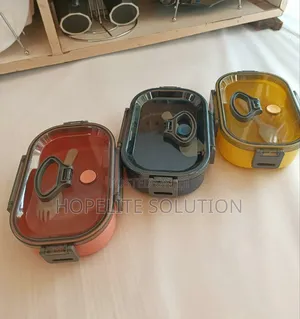 Microwavable Snack Box With Spoon