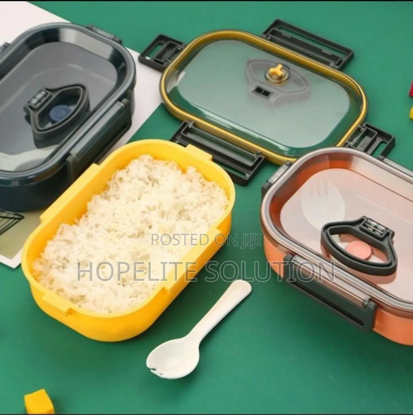 Microwavable Snack Box With Spoon