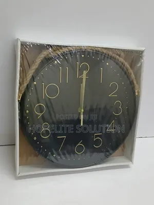 Quartz Wall Clock Now Available 3ocm Diameter.