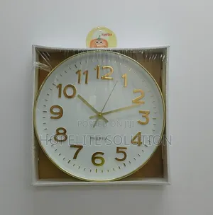 Quartz Wall Clock Now Available 3ocm Diameter.
