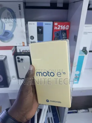 New Motorola Moto G15 128 GB Black