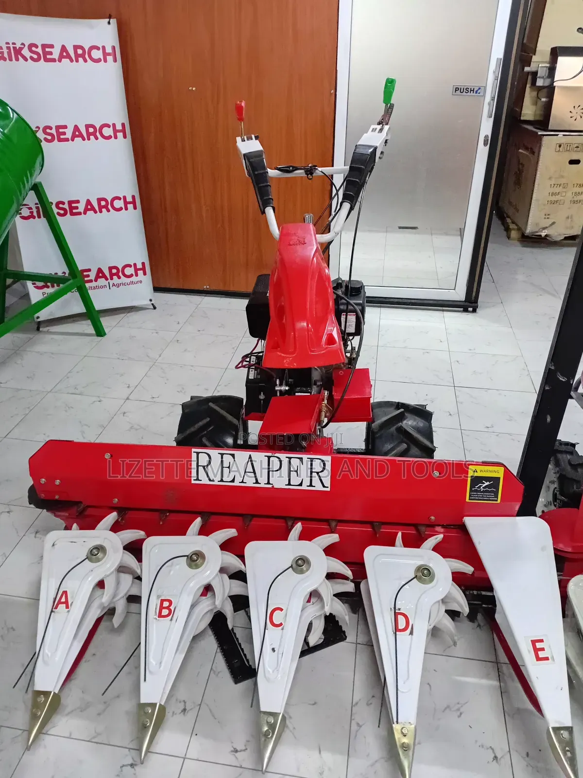 Power Reaper Machine