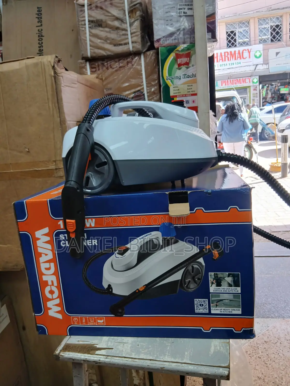 Wadfow Electric Steam Cleaner 1800watts