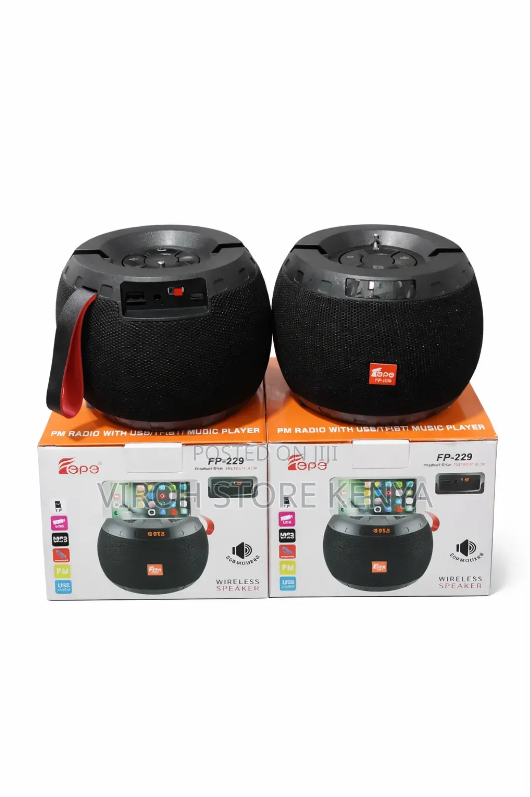 Fp229 Portable Bluetooth Speaker With LCD Display