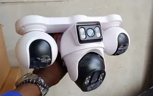V380pro, Quad Lens(Four Lens) 4g PTZ Camera Outdoor